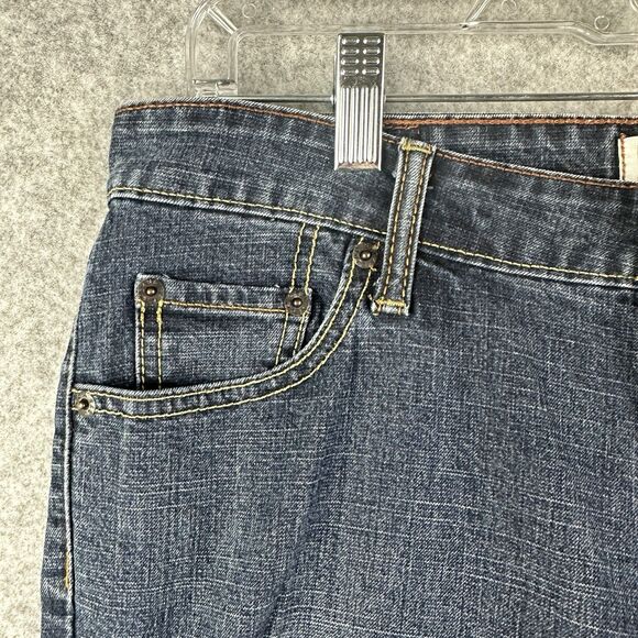 Levis Low Rise Bootcut Jeans Juniors 11 Stretch Classic Western (Meas 33x30)* - Picture 3 of 16